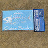OUTER BANKS FISH BONES DECAL by AUTO-GRAPHS