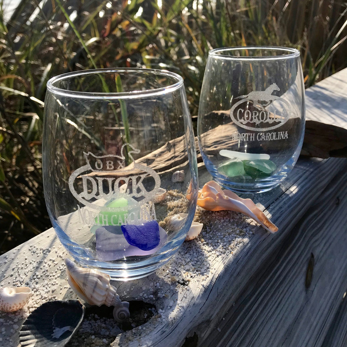 OBX STEMLESS WINE GLASS  Outer Banks Gifts – OUTER BANKS GIFTS