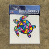 MOSAIC SEA TURTLE DECAL by AUTO-GRAPHS
