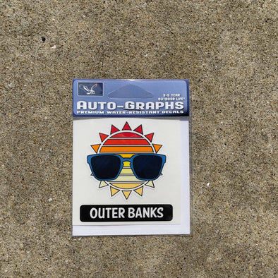OUTER BANKS SUNSHINE DECAL by AUTO-GRAPHS