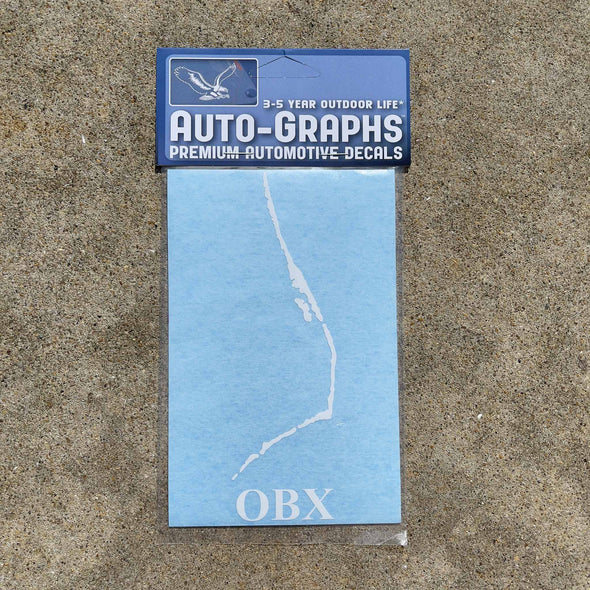 OBX ISLAND DECAL by AUTO-GRAPHS
