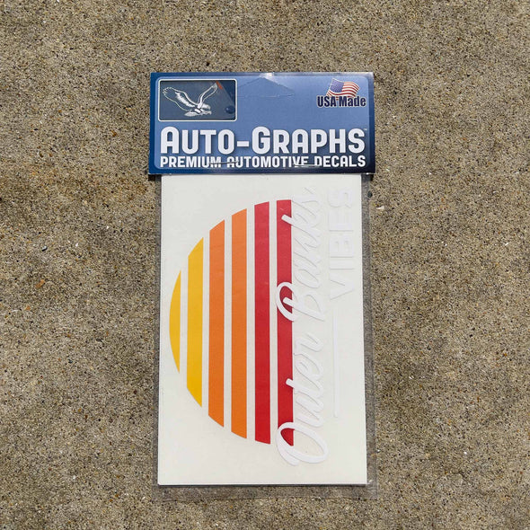 OBX VIBES DECAL by AUTO-GRAPHS
