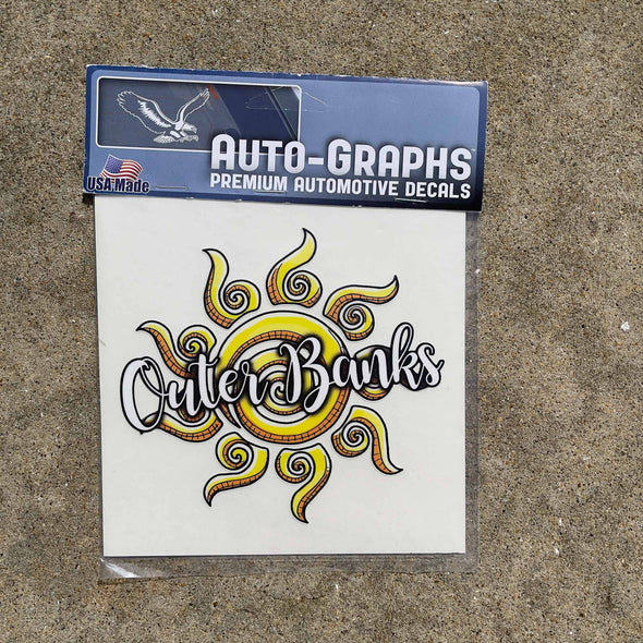 SWIRLY SUN DECAL by AUTO-GRAPHS