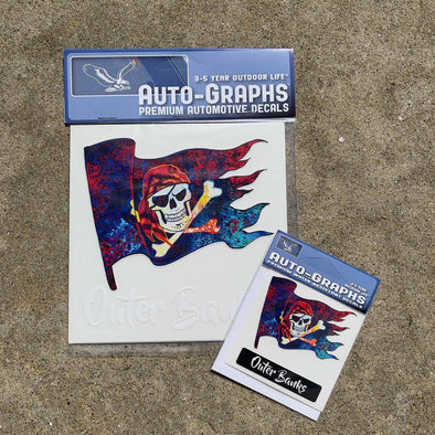 PIRATE FLAG DECAL by AUTO-GRAPHS