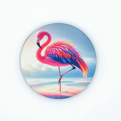 Pink Flamingo| Coaster