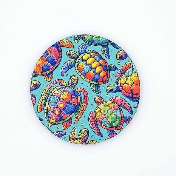 Colorful Sea Turtles | Coaster