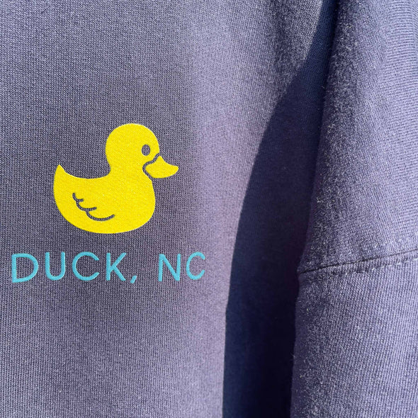 Ducks n' the Hood - Duck, NC Sweatshirt