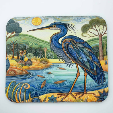 Blue Heron | Mouse Pad