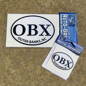 OBX OVAL DECAL by AUTO-GRAPHS