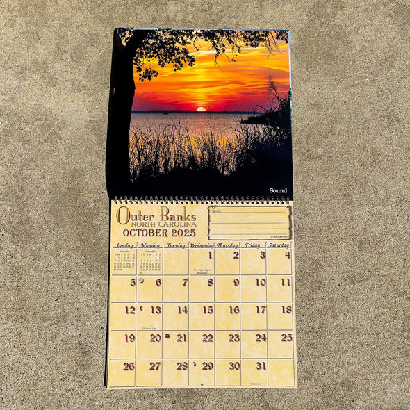 2025 OUTER BANKS LARGE ENGAGEMENT CALENDAR