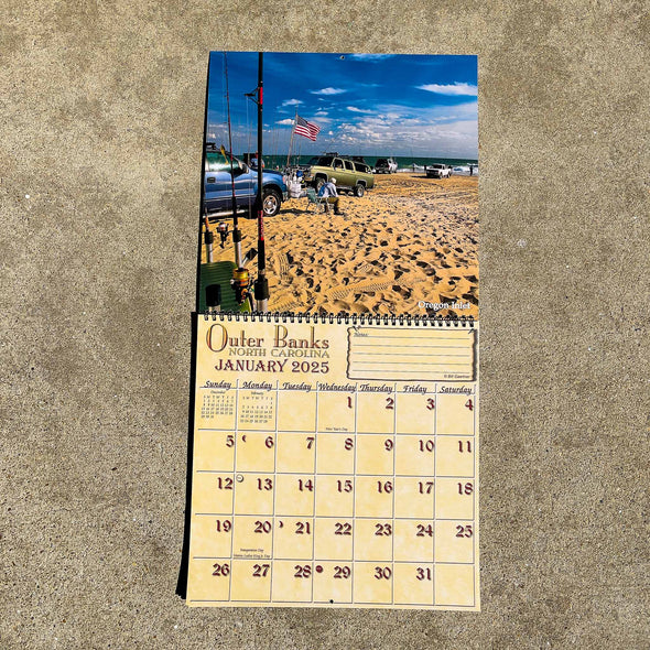 2025 OUTER BANKS LARGE ENGAGEMENT CALENDAR