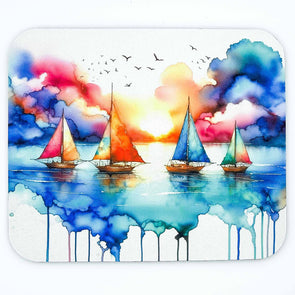 4 Sailboats | Mouse Pad