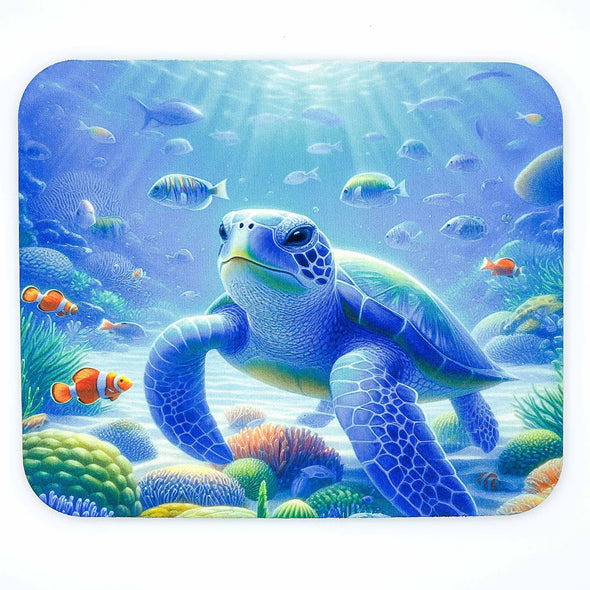 Swimming Sea Turtle | Mouse Pad