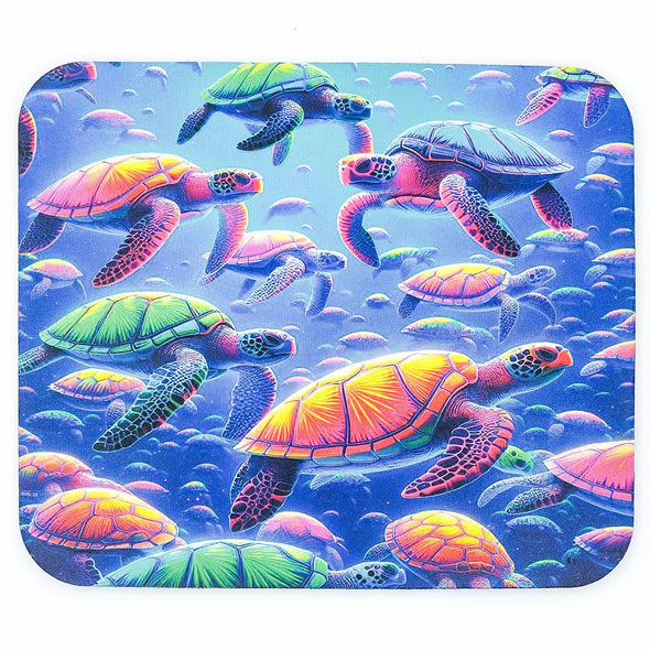 Deep Blue Sea Turtles | Mouse Pad