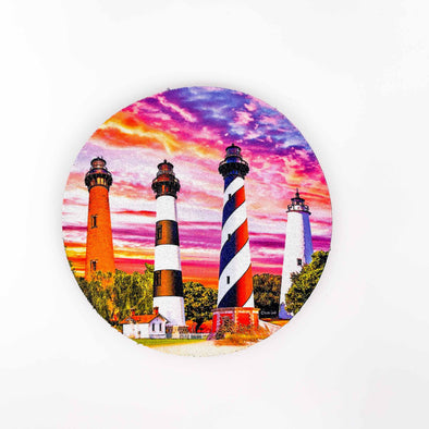 Coastal Critters OBX Lighthouses | Coaster