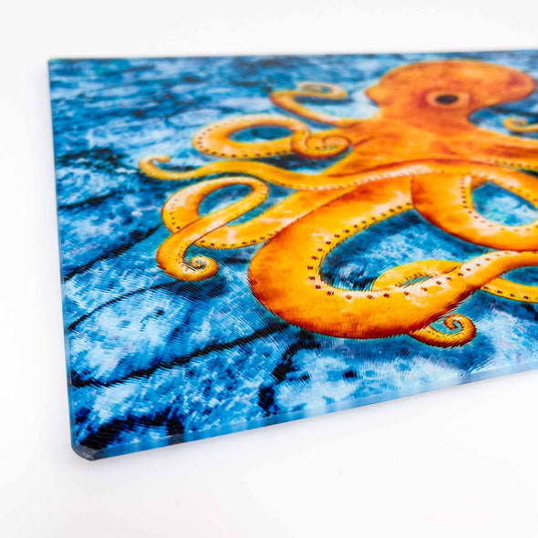Coastal Critters Octopus | Cutting Board