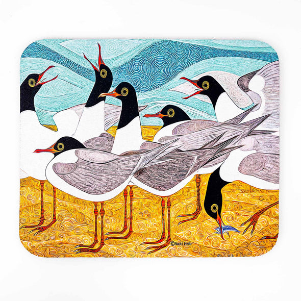 Coastal Critters Laughing Gulls | Mouse Pad