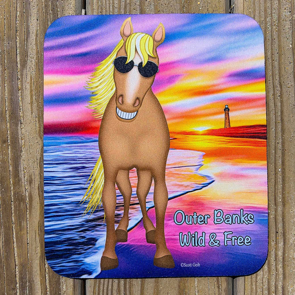 Coastal Critters Wild Horse | Mouse Pad