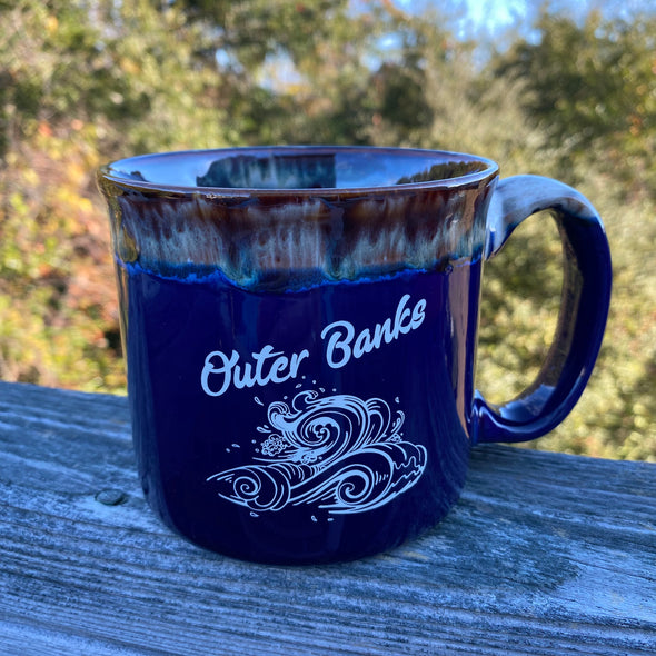 OUTER BANKS CAMPFIRE COFFEE MUG