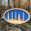 LIGHTHOUSES OF THE OUTER BANKS WOODEN MAGNET