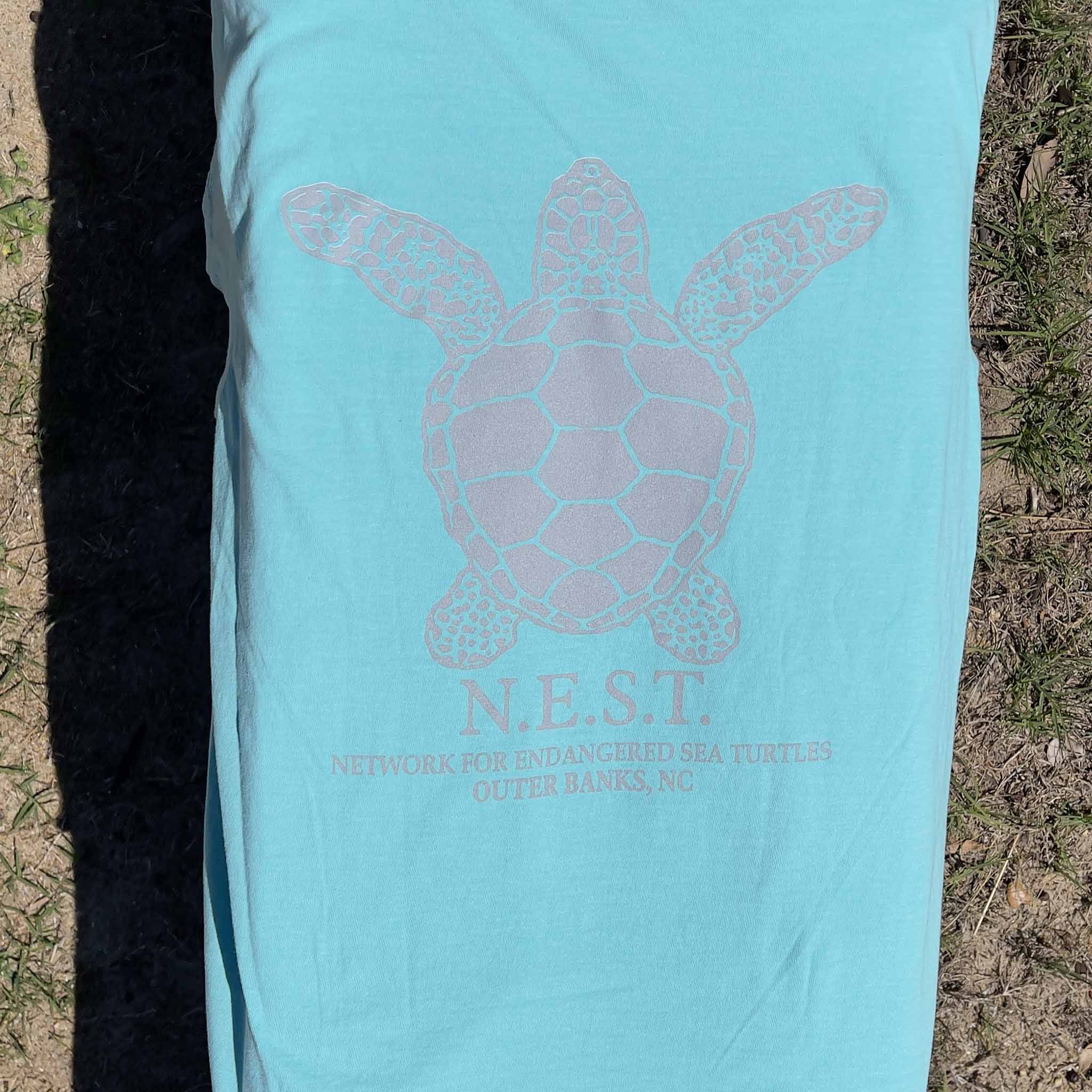 Save The Sea Turtles Men Short Sleeve Tee - White - 30A Gear