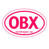 THE ICONIC OBX STICKER PINK