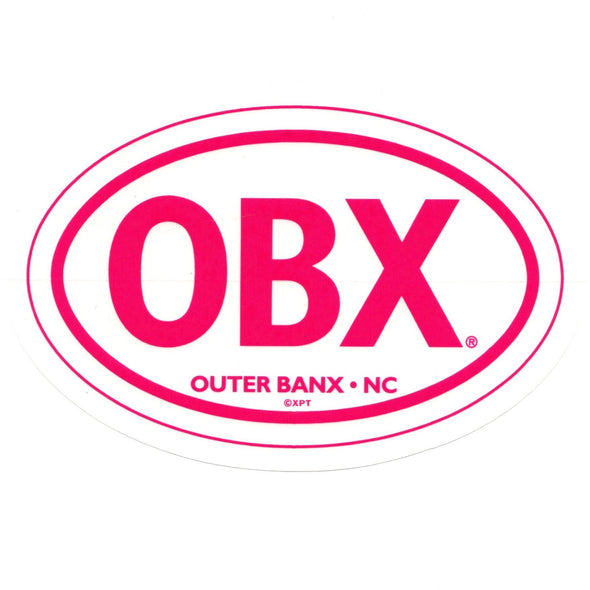 THE ICONIC OBX STICKER PINK
